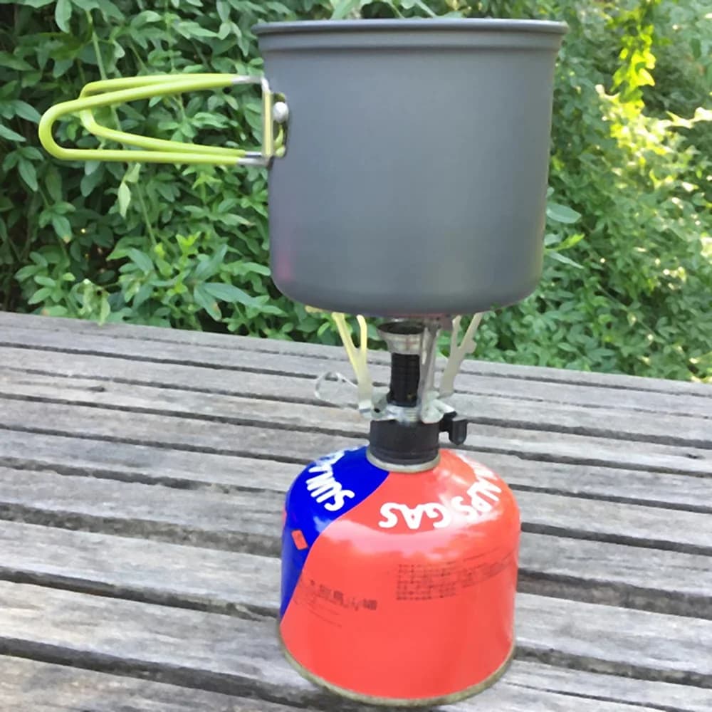 Lekki zestaw kuchenny do kempingu z twardego aluminium 🏕️